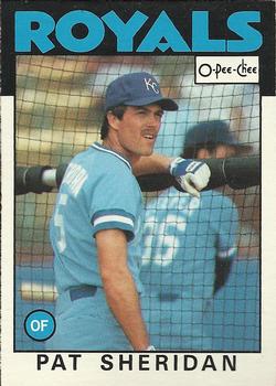 1986 O-Pee-Chee Baseball Cards 240     Pat Sheridan